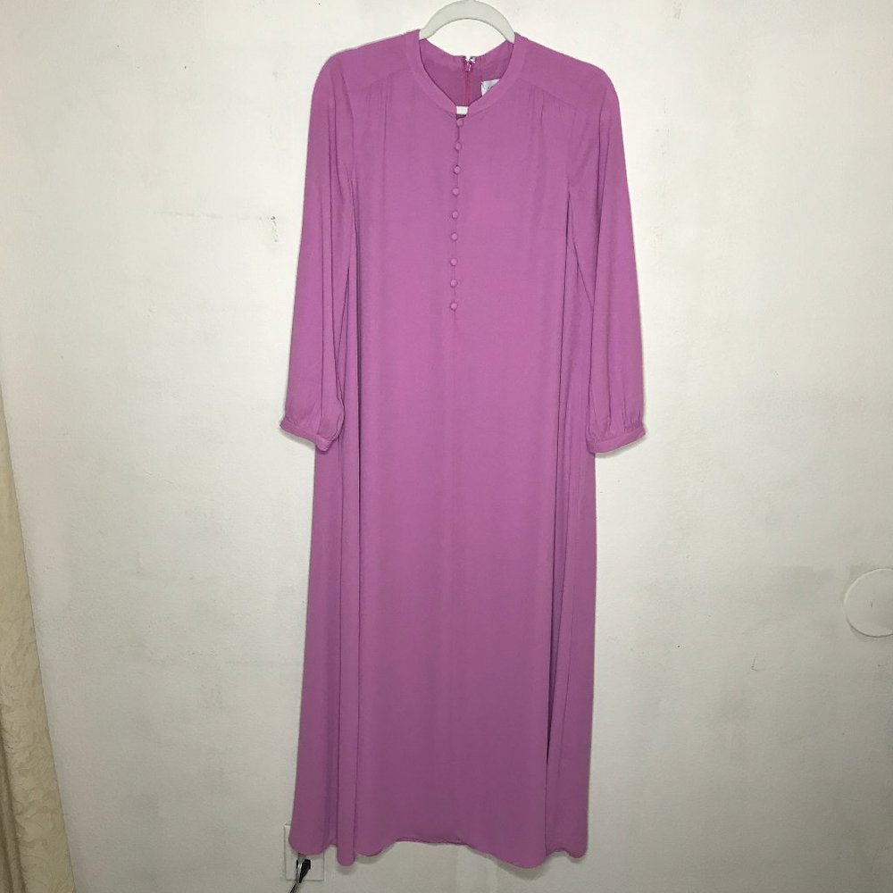 NEW! Hatch X J. Crew Size S - M The Caftan Maternity Lined Maxi Midi Dress